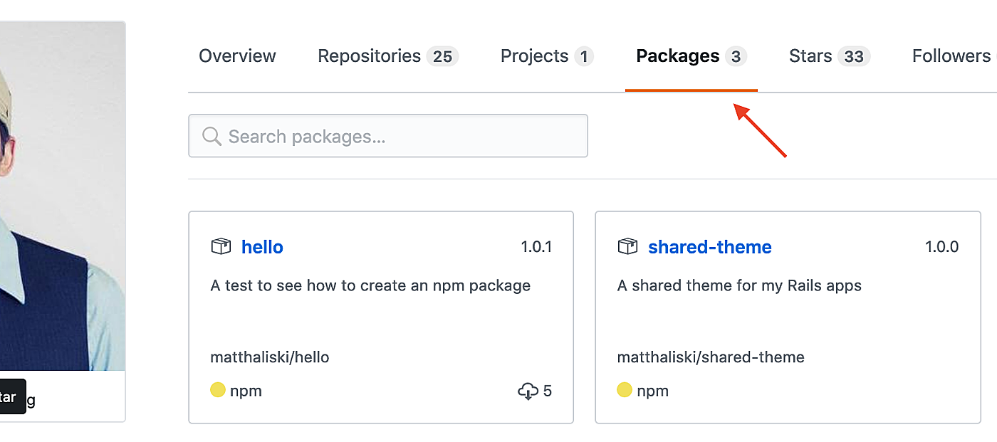 Personal access tokens